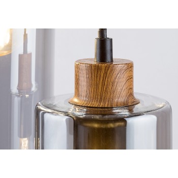 Pendul Rabalux 72125 Tanno E27 5x MAX 25W stejar