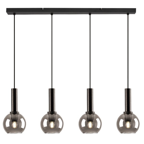 Pendul Rabalux 72174 Centio E27 4x MAX 40W negru