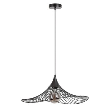 Pendul Rabalux 72004 Sombero E27 1x MAX 60W negru mat