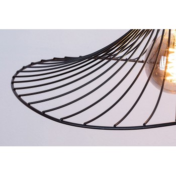 Pendul Rabalux 72004 Sombero E27 1x MAX 60W negru mat