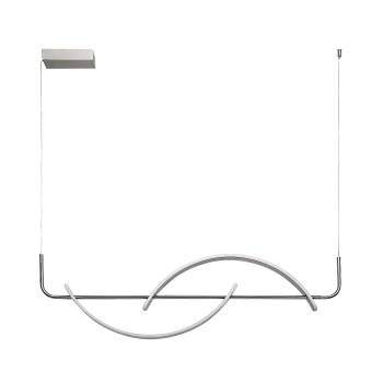 Pendul LED Rabalux 72233 Jarnelle 2450lm 3000K crom satin