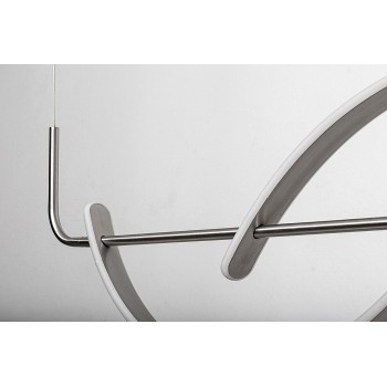 Pendul LED Rabalux 72233 Jarnelle 2450lm 3000K crom satin