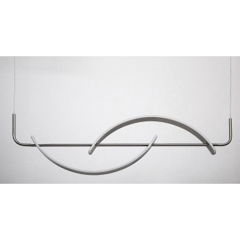 Pendul LED Rabalux 72233 Jarnelle 2450lm 3000K crom satin