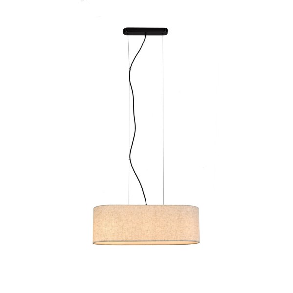 Pendul Rabalux 72251 Narmin E27 3x MAX 40W negru mat