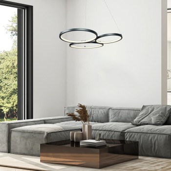 Pendul LED Rabalux 72297 Formand 1100lm 3000K negru