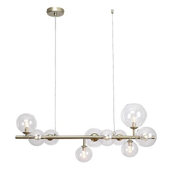 Pendul Rabalux 72298 Aslov G9 10x MAX 28W auriu