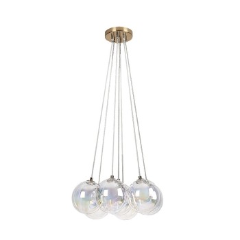 Pendul Rabalux 72304 Rosehip G9 7x MAX 25W culoarea »ôampaniei