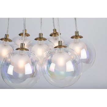 Pendul Rabalux 72304 Rosehip G9 7x MAX 25W culoarea »ôampaniei