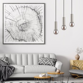 Pendul Rabalux 72015 Zuriel E27 1x MAX 40W crom satin