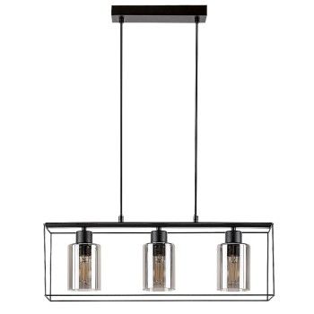 Pendul Rabalux 72033 Chadwick E27 3x MAX 25W negru