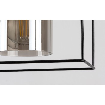 Pendul Rabalux 72033 Chadwick E27 3x MAX 25W negru