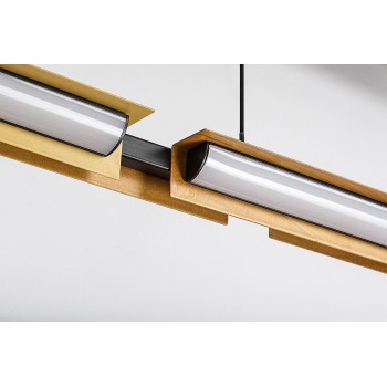 Pendul LED Rabalux 72045 Remiel 1570lm 3000K negru mat