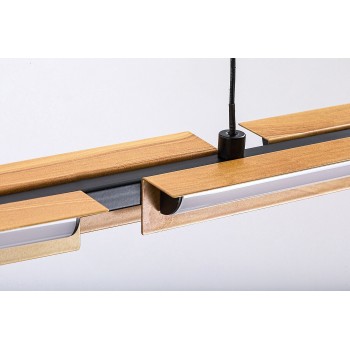 Pendul LED Rabalux 72045 Remiel 1570lm 3000K negru mat