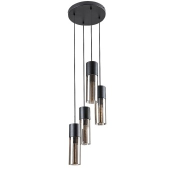 Pendul Rabalux 72054 Ronno E27 4x MAX 25W negru
