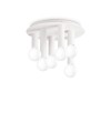 Plafoniera IDEAL LUX PETIT PL6 327983, E27 6X42W, alb