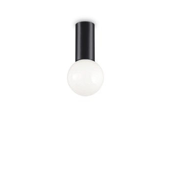Plafoniera IDEAL LUX PETIT PL1 232980, E27 42W, negru