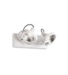 Plafoniera IDEAL LUX GLIM PL2 200200, GU10 2X50W, alb