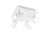 Spot IDEAL LUX SPOT PL4 156774, GU10 4X28W, alb