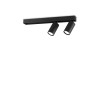 Plafoniera IDEAL LUX PROFILO PL2 314723, GU10 2X28W, negru