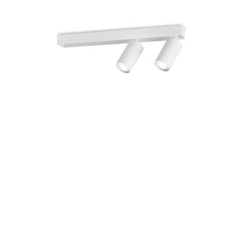 Plafoniera IDEAL LUX PROFILO PL2 314716, GU10 2X28W, alb