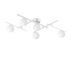 Plafoniera IDEAL LUX ATLAS PL5 328225, GU9 5X4W, alb