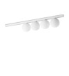 Plafoniera IDEAL LUX BINOMIO PL4 328454, G9 4X4W, alb