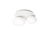 Plafoniera IDEAL LUX NINFEA PL2 306957, GX53 2X15W, alb