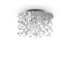 Plafoniera IDEAL LUX NEVE PL12 022239, G9 12X40W, transparent