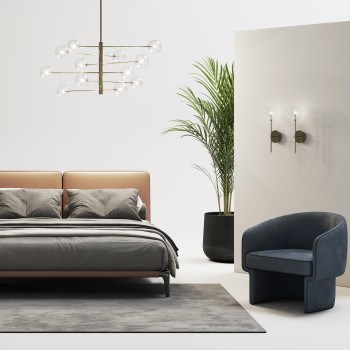 Aplica EQUINOXE AP1 200149 Ideal Lux, auriu