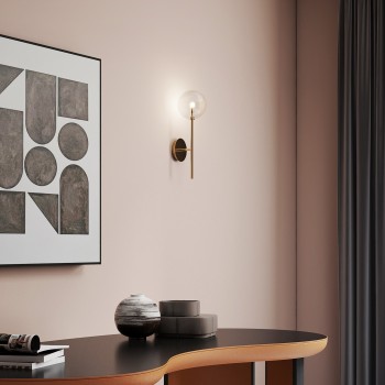 Aplica EQUINOXE AP1 200149 Ideal Lux, auriu