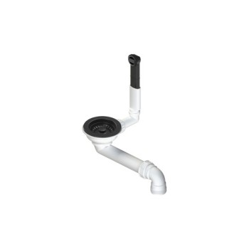 Set Schock Chiuveta Bucatarie Formhaus D-100S 780x500mm Cristalite Nero cu Parti Vizibile si Baterie Prima negru