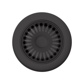 Set Schock Chiuveta Bucatarie Ronda D-100 580x500mm Cristalite Nero cu Parti vizibile negru si Baterie Schock Prima negru