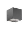 Aplica exterior IDEAL LUX RUBIK AP 247083, LED 8.5W, 660lm, 3000K, antracit
