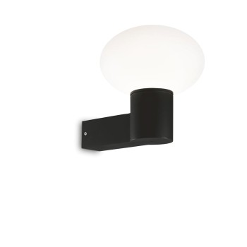 Aplica exterior IDEAL LUX CLIO MAP1 146799, E27 42W, negru