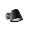 Aplica exterior IDEAL LUX GAS AP1 020228, GU10 28W, negru