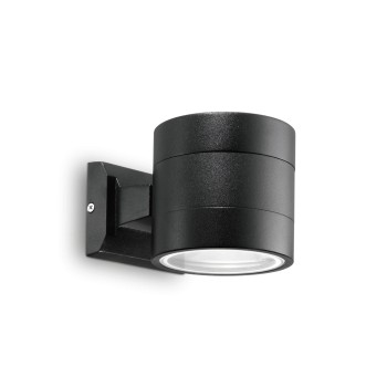 Aplica exterior IDEAL LUX SNIF AP1 ROUND 061450, G9 40W, negru