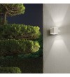Aplica exterior IDEAL LUX SNIF AP1 SQUARE 144276, G9 40W, alb