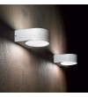 Aplica exterior IDEAL LUX IKO AP1 018522, E27 60W, alb