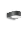 Aplica exterior IDEAL LUX IKO AP1 018515, E27 60W, antracit