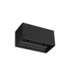 Aplica exterior IDEAL LUX ATOM AP D20 328676, LED 25W, 2100lm, 3000K, negru