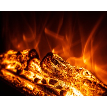 Semineu electric incorporabil ArtFlame LORANCE COLOR, 584 x 470 x 180 mm, negru, cu telecomanda