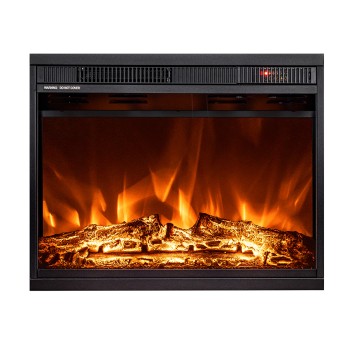 Semineu electric incorporabil ArtFlame LORANCE COLOR, 584 x 470 x 180 mm, negru, cu telecomanda
