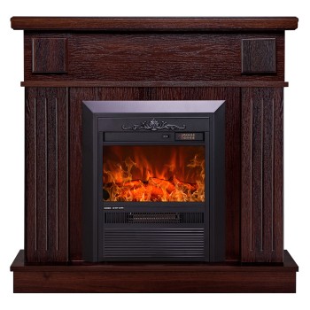 Semineu electric cu mobilier ArtFlame CRISTINA & MARINA, 1034 x 997 x 270 mm, nuc, cu telecomanda