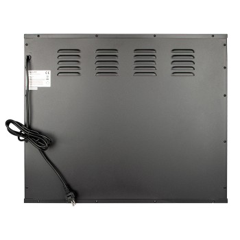 Semineu electric incorporabil ArtFlame MIRABELLA, 700 x 596 x 220 mm, negru, cu telecomanda