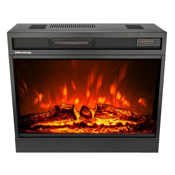 Semineu electric incorporabil ArtFlame MIRABELLA, 700 x 596 x 220 mm, negru, cu telecomanda