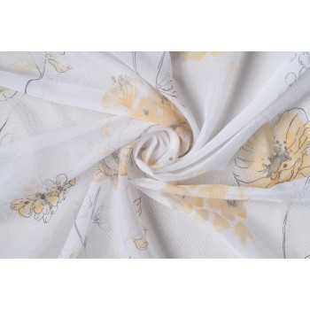 Material perdea Mendola decor Campera, latime 300cm, mustar