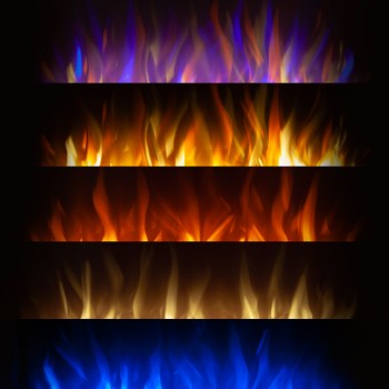 Semineu electric decorativ cu mobilier, Glow & Haiti 33, Gri/negru, Flacara multicolora, Art Flame 1100 x 880 x 350