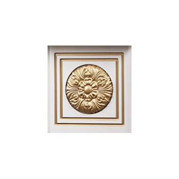 Semineu electric decorativ cu mobilier, Versailles gold maxi & Richi, Fildeș, Art Flame 1400 x 1010 x 330