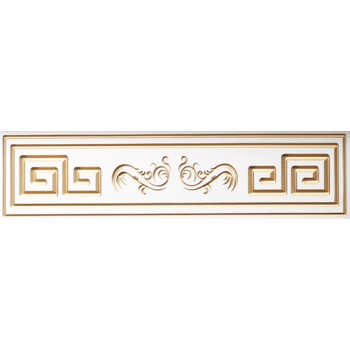 Semineu electric decorativ cu mobilier, Versailles gold maxi & Richi, Fildeș, Art Flame 1400 x 1010 x 330