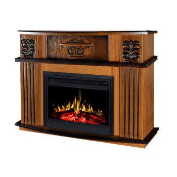 Semineu electric decorativ cu mobilier, Roma & Carmen, Nuc, Art Flame 1388 x 1120 x 385
